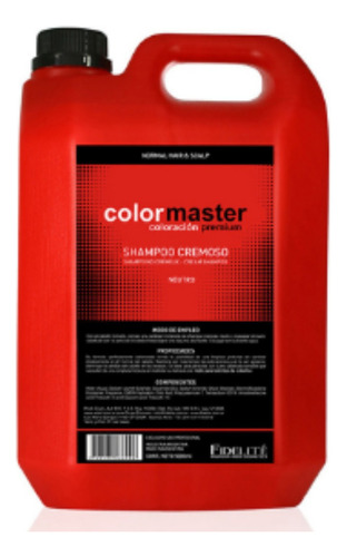 Fidelite Shampoo Neutro Cremoso X 5l Colormaster