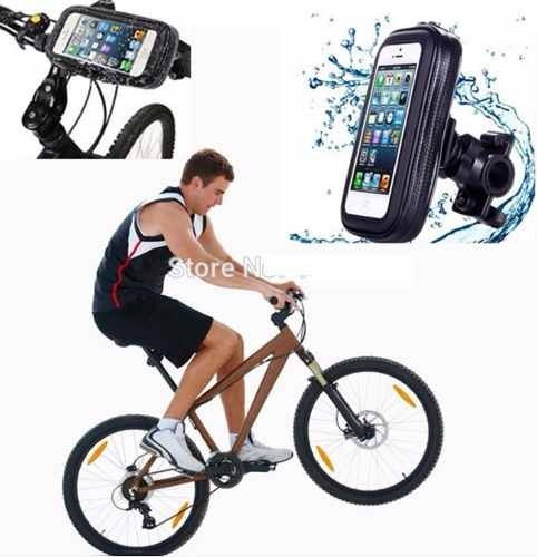 Porta Soporte De Celular Bicicleta Y Moto Impermeable