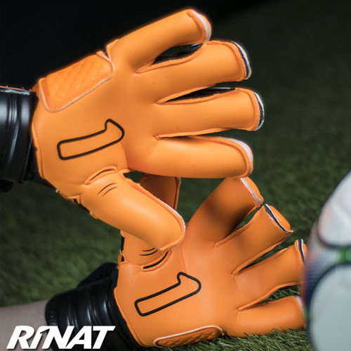 Imagen 4 de 5 de Guante De Portero Rinat Fenix 2.0 Pro Adulto Naranja