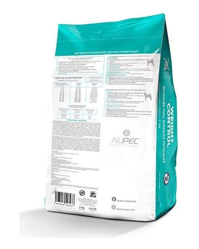 Alimento Nupec Nutrición Especializada Weight Control para perro adulto todos los tamaños sabor mix en bolsa de 15kg