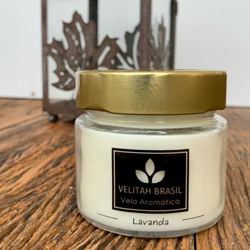 Imagem 3 de 5 de Vela Aromática Premium Lavanda 140g 30h Aromatizada Perfuma