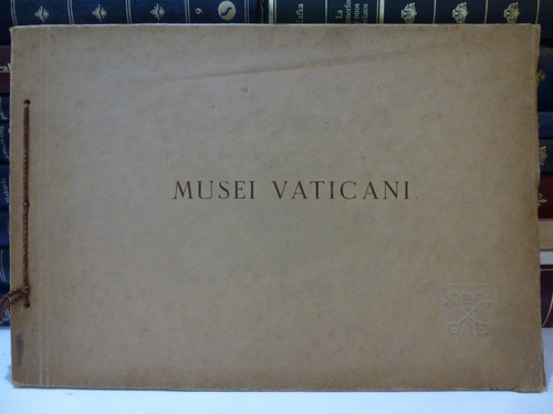 Musei Vaticani,71 Ilustraciones,antiguo Libro Arte,italiano