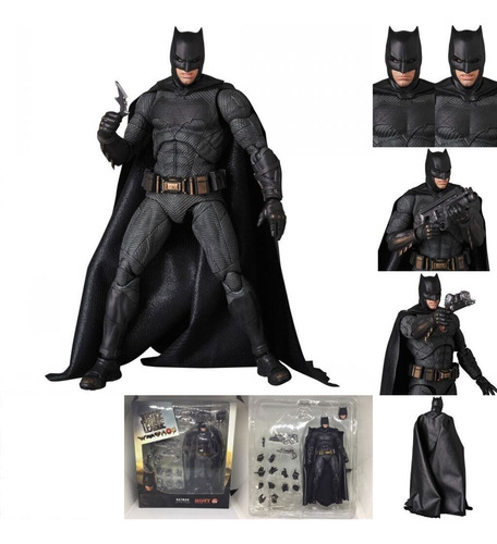 Mafex No.056 Dc Comics Justice League Batman Acción Figura