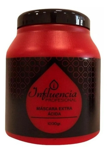 Mascara Extra Acida Baño De Crema Influencia Capilar 1000gr 