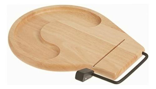 Prodyne 912b Beechwood Cheese Tray With Cracker Well