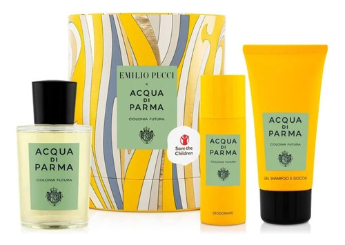 Acqua Di Parma Colonia Futura Edc 100ml+75 Deo+50ml Gelducha