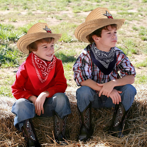 Set De Sombreros De Vaquero Tarpop, Pack De 12 Sombreros ...