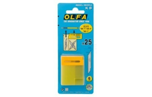 Olfa Cutter Repuestos Kb (25 Unids) Cuchillos 4mm Ak-1,ak-4 