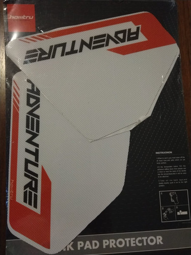 Tank Pad Lateral Tanque 3m Ktm 690 1190 1290 Blanco