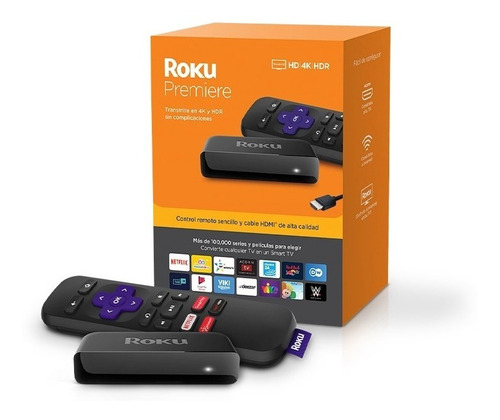 Roku Premiere 4k Hdr - Convierte Tu Tv En Un Smartv