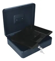 Comprar Caja Seguridad Dinero Billetes Monedas 2 Llaves 30cm Hermex Color Gris oscuro
