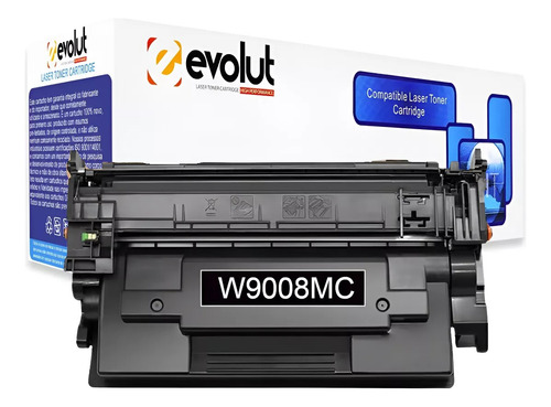 Toner W9008 Compatível W9008mc E50145dn E52645dn Preto 23k
