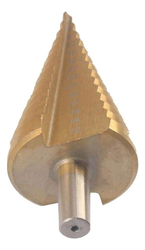 Broca De Cono Escalonado Hss, 4-42 Mm, 14 Tamaños
