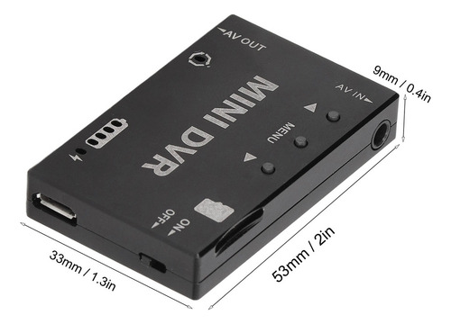 Batería Incorporada Conmutable Ntsc Pal Con Módulo Mini Fpv