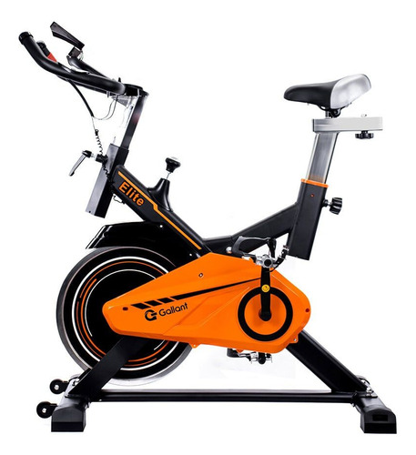 Bicicleta Ergométrica Gallant Elite Spinning Roda de Inércia 13KG até 110KG Mecânica GSB13HBTA-PT