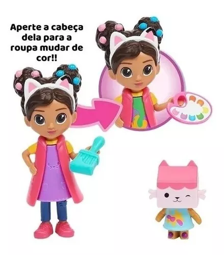 Boneca com Acessórios - A Casa Mágica da Gabby - Karaokê - Sunny