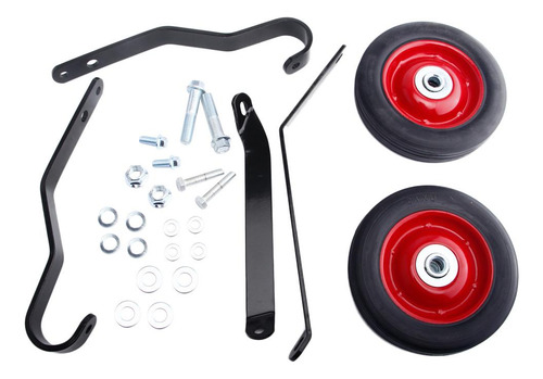 2 Pc Rueda Con Soporte Y Pernos De Montaje Para Pw50, Py50,