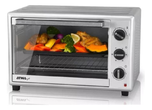 Atma Hg6022pi Horno Grill 60l 2200w Ideal Pizzas Timer