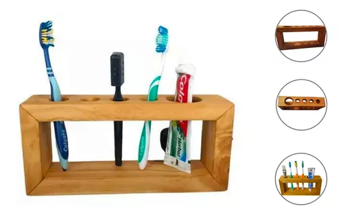 Porta Cepillo De Dientes En Madera (Wooden Toothbrush Holder) -  Instructables