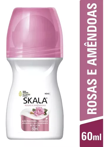 Desodorante roll-on skala amêndoas doces 60ml