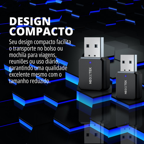 Adaptador Bluetooth Usb P2 Carro Música Receiver Automotivo