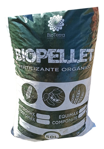 Compost Fertilizante Pelleteado Premium 50 Lt (42 Kg) 