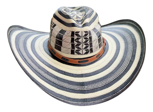 Sombrero 21 Fibras Caballista Diseño Tradicional