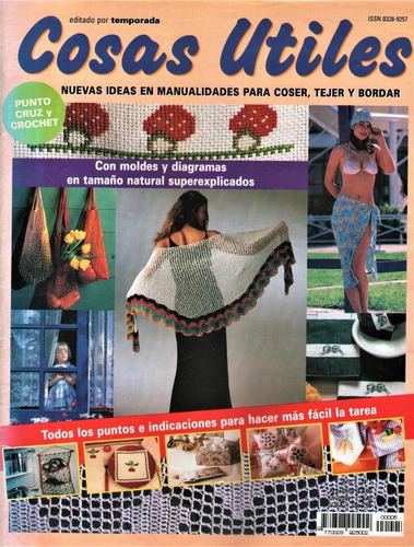 Revistas Cosas Utiles Pack X2 Manualidades Tejido Bordado