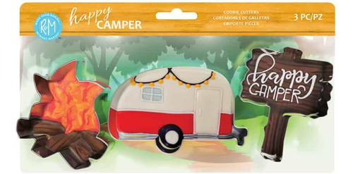 R & M International Happy Camper - Cortador De Galletas, Tal