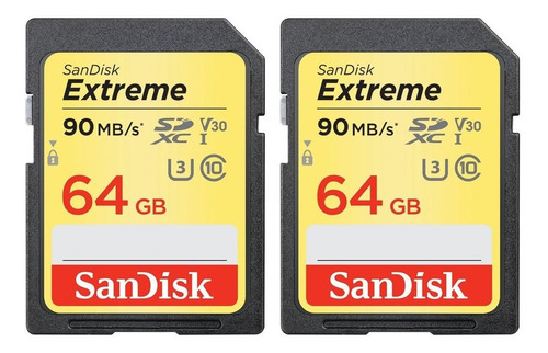 Sandisk 2 64 Gb Extreme Memoria Sdxc Uh