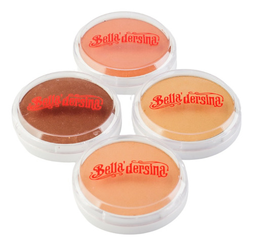 Maquillaje Cremosos Colores Piel X4 Unidades - Bella Dersina