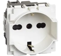 Comprar Modulo Schuko Universal 2p+t 10\u002F16a Blanc Living Now Bticino