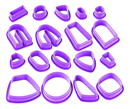 2 X 18 Uds Cortadores De Arcilla Polimérica Kit Para Hacer