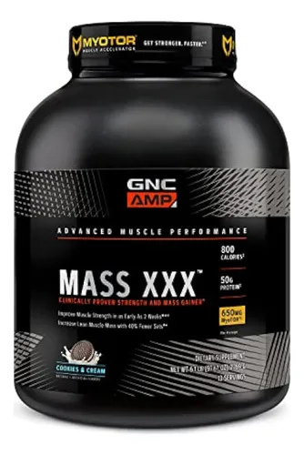 Gnc Amp Mass Xxx Con Proteína En Polvo Myotor |