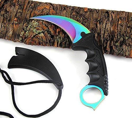 Cs Go Counter Strike Karambit Cuchillos De Caza Hechos A Ma