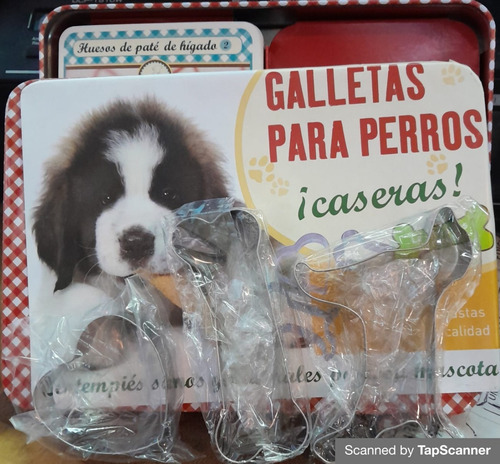 Galletas Para Perros- Caseras -libro + Moldes - Ngv 