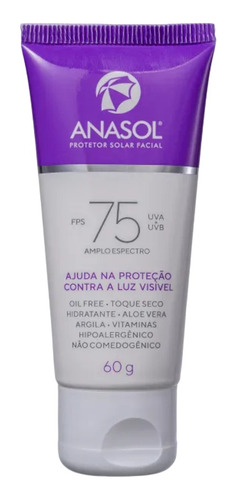 Anasol Protetor Solar Facial Fps 75