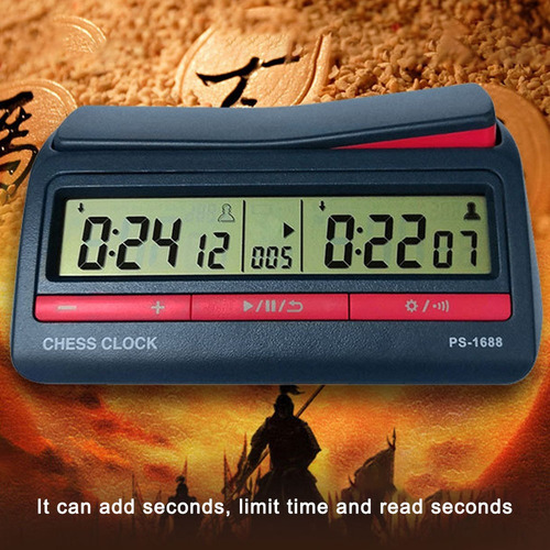 . Reloj De Ajedrez Chino/ir/juegos De Ajedrez Temporizador