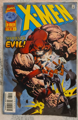 Cómic X-men #61 En Inglés Marvel Juggernaut Vs Storm