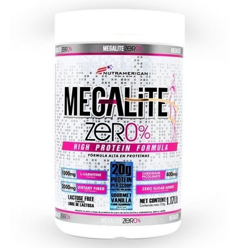 Mega Lite 0 Shake Proteína Upn Protein L Carnitina Zero 0%