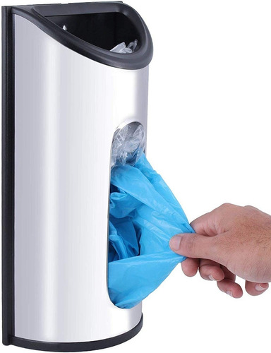 Timotech Dispensador De Bolsas Para Hogar De Fácil Acceso Color Gris