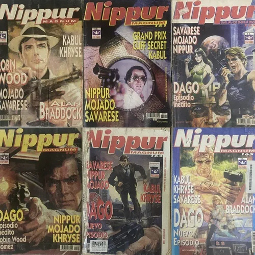 Nippur Magnum Revista Historieta 2 X 260 , Columba Ej4 (Usado)