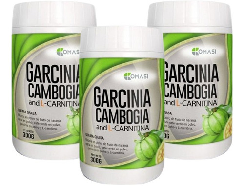 Garcinia Cambogia Comasi Baja Medidas 100% Efectivo 03 Potes