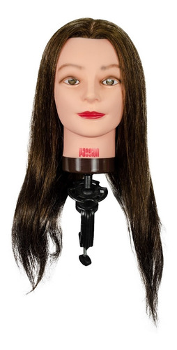 Maniquí Cabeza Para Peinar Y Corte Cabello Largo 100% Real