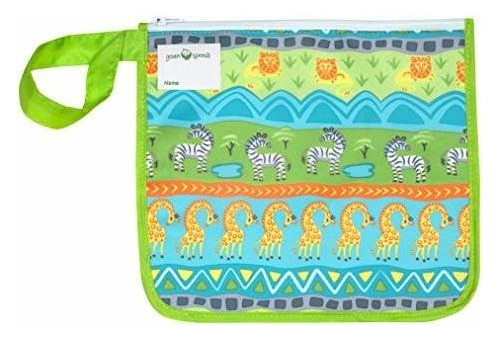 Brotes Verdes Con Aislamiento Reutilizable Snack Bag | Manti