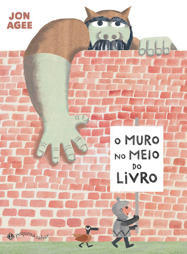 O muro no meio do livro, de Agee, Jon. Editora Schwarcz SA, capa dura em português, 2019