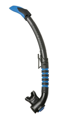 Aqualung Snorkel Aquilon Flex / Negro - Azul