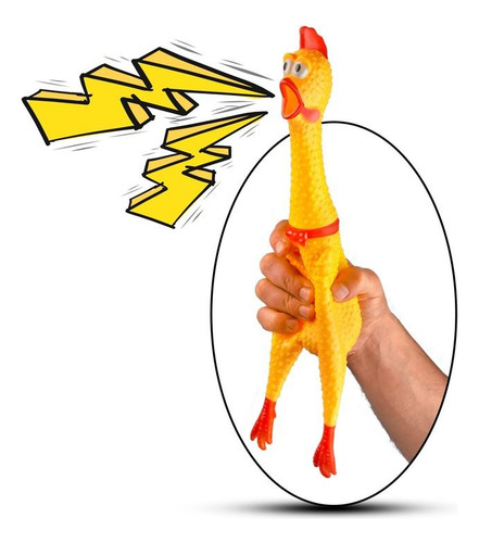 Juguete Gallina Pollo Perros Con Sonido