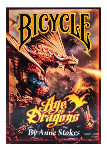 Juego De Mesa Bicycle Age Of Dragons Con 54 Cartas 