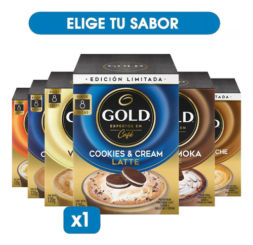 Cafe Premium Gold 8 Sobres De 15g - Elige Tu Sabor